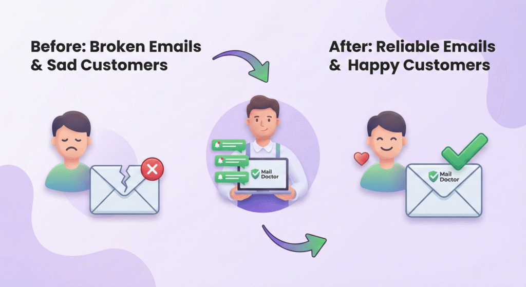 Mail Doctor Use case