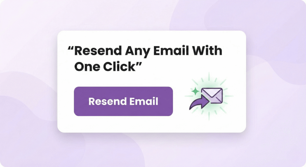 Resend Email feature